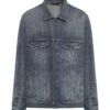 Balenciaga Deconstructed Jacket Italian Indigo Ring Denim