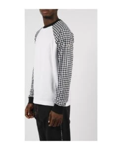 Houndstooth Ls T-shirt 6 Houndstooth Ls T-shirt -Classic Men Wear Store 09893c8d503a6c78ecb3489017cfac60