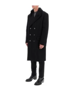 Lanvin Wool Oversize Coat -Classic Men Wear Store 0b1ceaf0d9920dd69edfd3a7314054b7