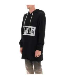 Maxi Hoodie With Logo Print -Classic Men Wear Store 0e662b9fdeecc6ecc4cfc9e24e316a5e
