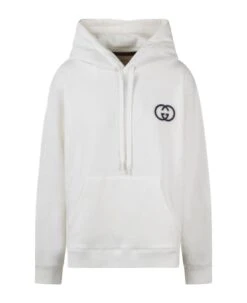 Gucci Cotton Jersey Hooded Sweatshirt