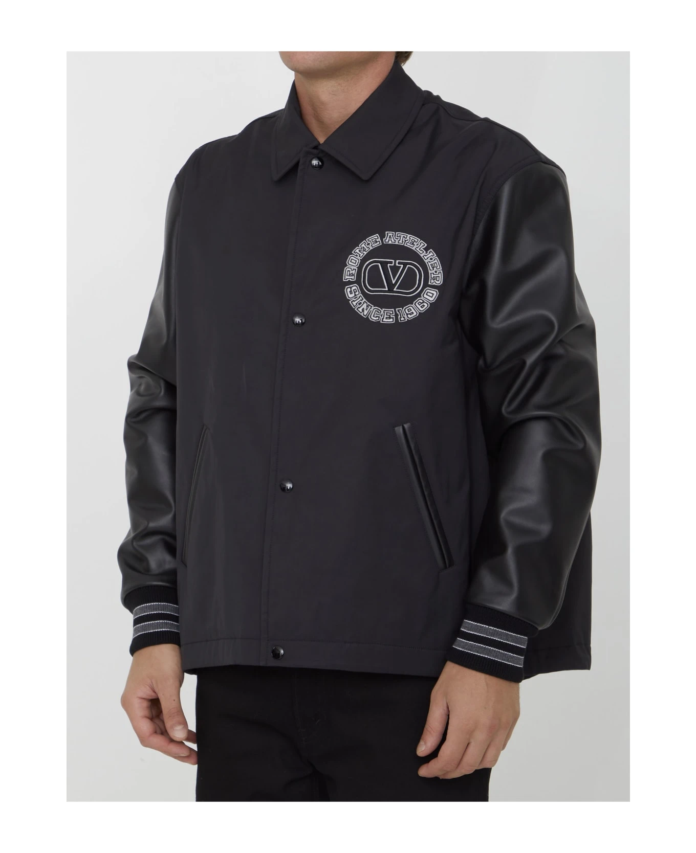 Valentino Garavani Nylon Track Jacket 2 Valentino Garavani Nylon Track Jacket - Image 2