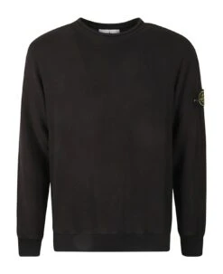 Stone Island Crewneck Cotton Sweatshirt