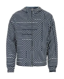 FENDI Printed Polyester Reversible Windbreaker