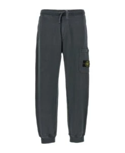 Stone Island Logo Badge Joggers