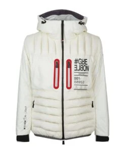 Three-striped Puffer Hooded Jacket
