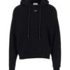 Off-White Cotton Hoodie With Logo