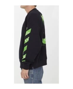 Off-White Moon Cam Arrow Sweatshirt -Classic Men Wear Store 39d79ac53b7b4b01538b5f0cb4124496