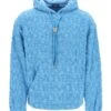 Versace Allover Cotton Terry Hoodie