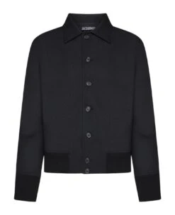 Jacquemus Le Bomber Feltro Wool-blend Jacket