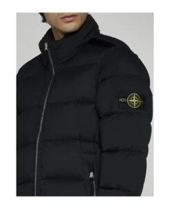 Stone Island Quilted Nylon Down Jacket -Classic Men Wear Store 4294ce36e8f094dc682e7e8f16e06c76
