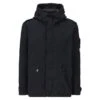 Stone Island High-neck Hooded Coat