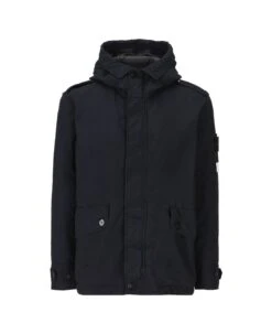 Stone Island High-neck Hooded Coat