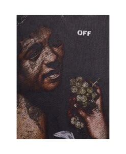 Off-White Bacchus Skate Crewneck Black Multicolor -Classic Men Wear Store 4d2533f968366524c33332a57af56f0b