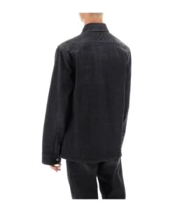 Off-White Vintage Denim Overshirt -Classic Men Wear Store 566ca72b5cf85419c4c58c030930c0ed