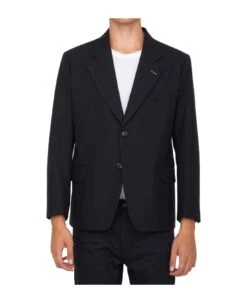 Maison Margiela Black Wool Jacket