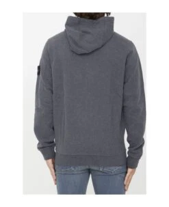 Stone Island Compass-motif Drawstring Cotton Hoodie -Classic Men Wear Store 5a52d397c11c17c9ac1067e51ead2a7f