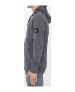 Stone Island Compass-motif Drawstring Cotton Hoodie -Classic Men Wear Store 5f01c970cf681f30a9006be3824363e5