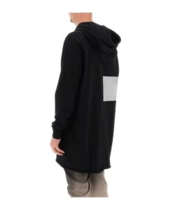 Maxi Hoodie With Logo Print -Classic Men Wear Store 60fda863a27446e432b28ef58d8ac7ce