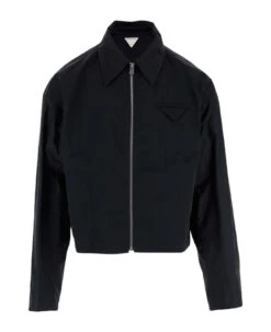 Bottega Veneta Tech Nylon Kimono Jacket