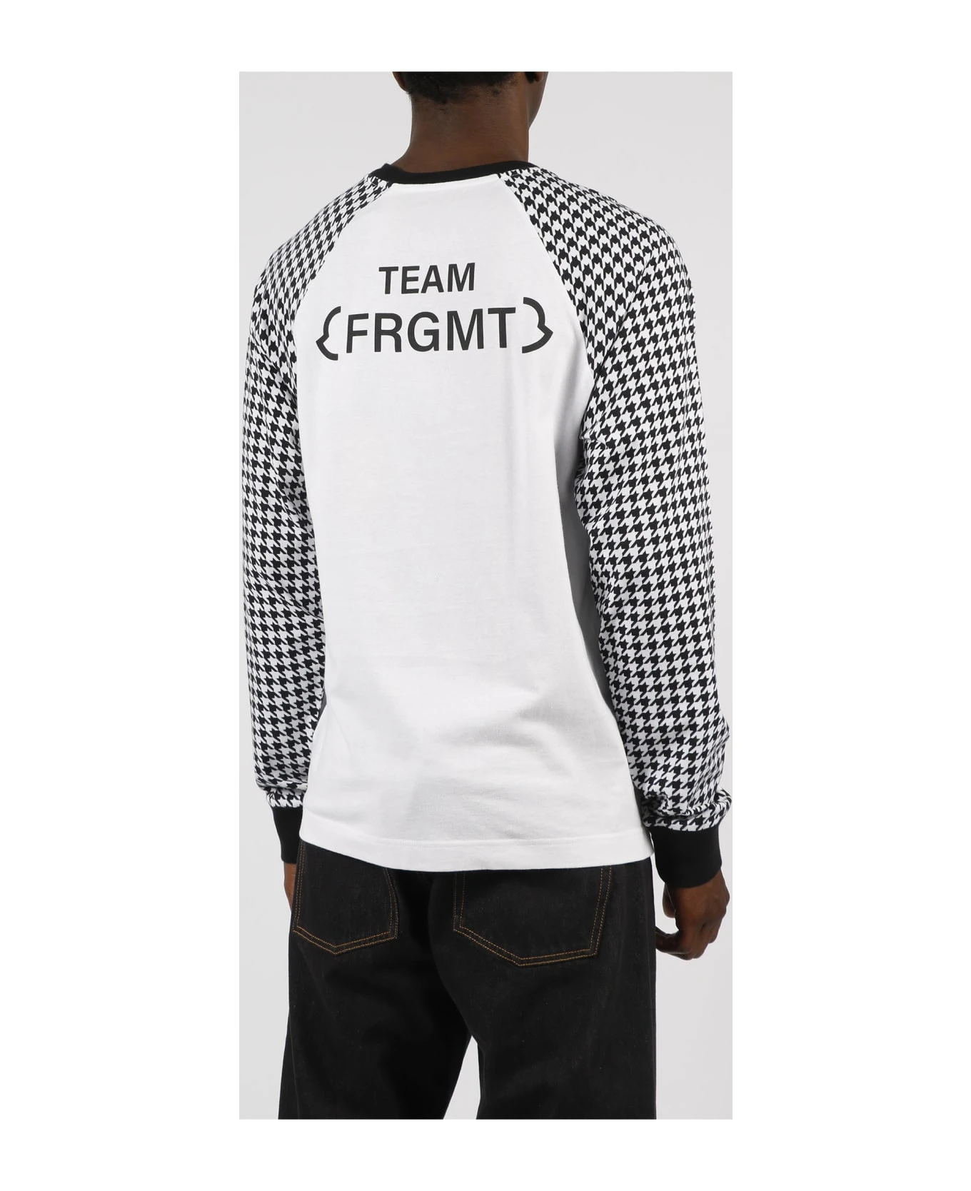 Houndstooth Ls T-shirt 4 Houndstooth Ls T-shirt - Image 4