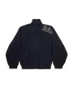 Balenciaga Tracksuit Outline Fleece Jacket