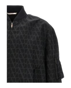 Valentino Garavani Bomber Valentino 'toile Iconographe' -Classic Men Wear Store 876e22300c5d480468bc1d07c8bbc726