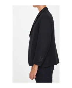 Maison Margiela Black Wool Jacket -Classic Men Wear Store 89cae122cdfff24990483ae9b837afae