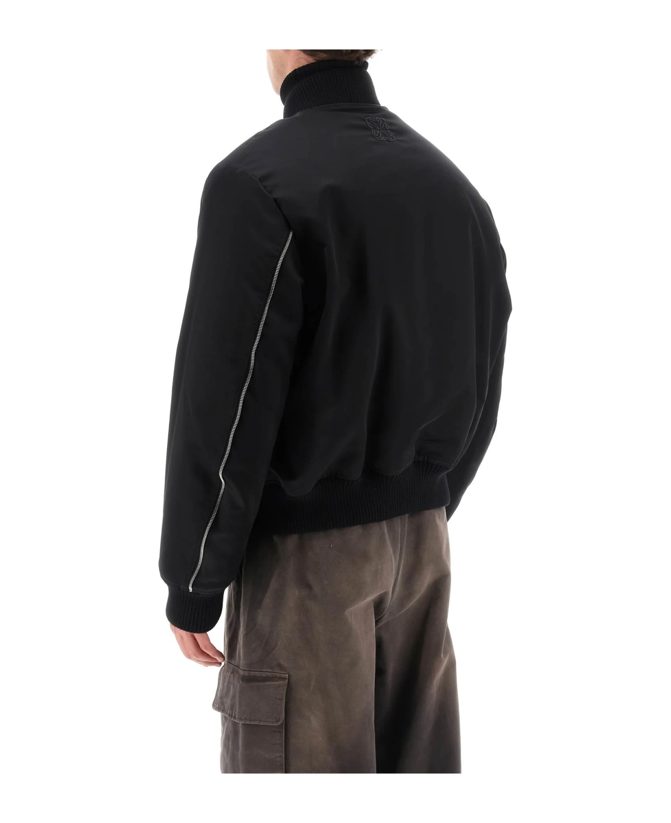 Off-White Nylon-canvas Bomber Jacket 3 Off-White Nylon-canvas Bomber Jacket - Image 3