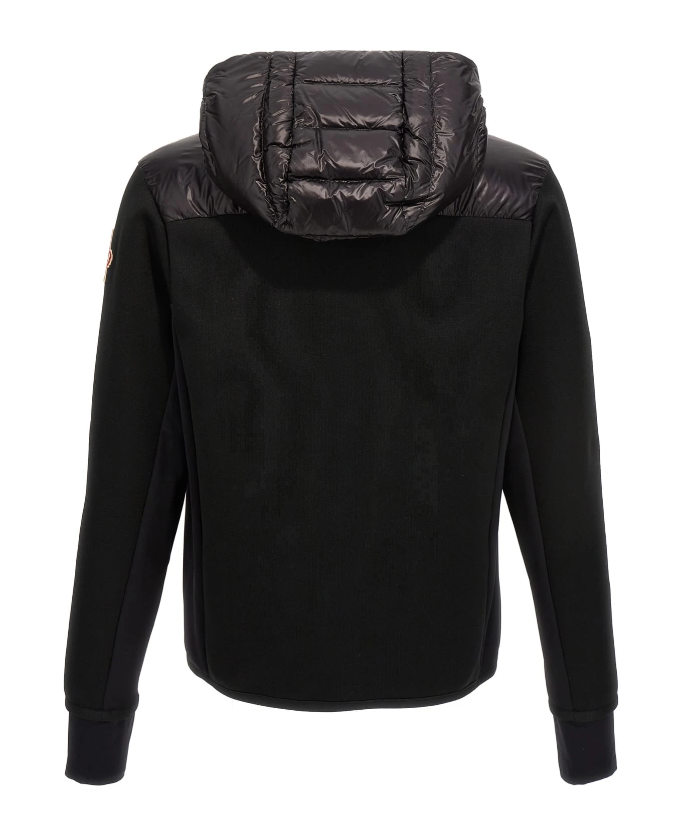 Nylon Hooded Cardigan 2 Nylon Hooded Cardigan - Image 2