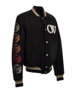 Off-White Moon Phase Varsity Bomber Jacket 7 Off-White Moon Phase Varsity Bomber Jacket -Classic Men Wear Store 9a2004333e1ec9fbafef874f2d31a6a7