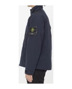 Stone Island Compass-motif Zip-up Windbreaker -Classic Men Wear Store aa1ca54e6ddceda27d8ae82cbca5c62a