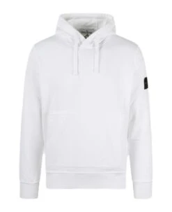 Stone Island Logo Hooded Sweatshirt