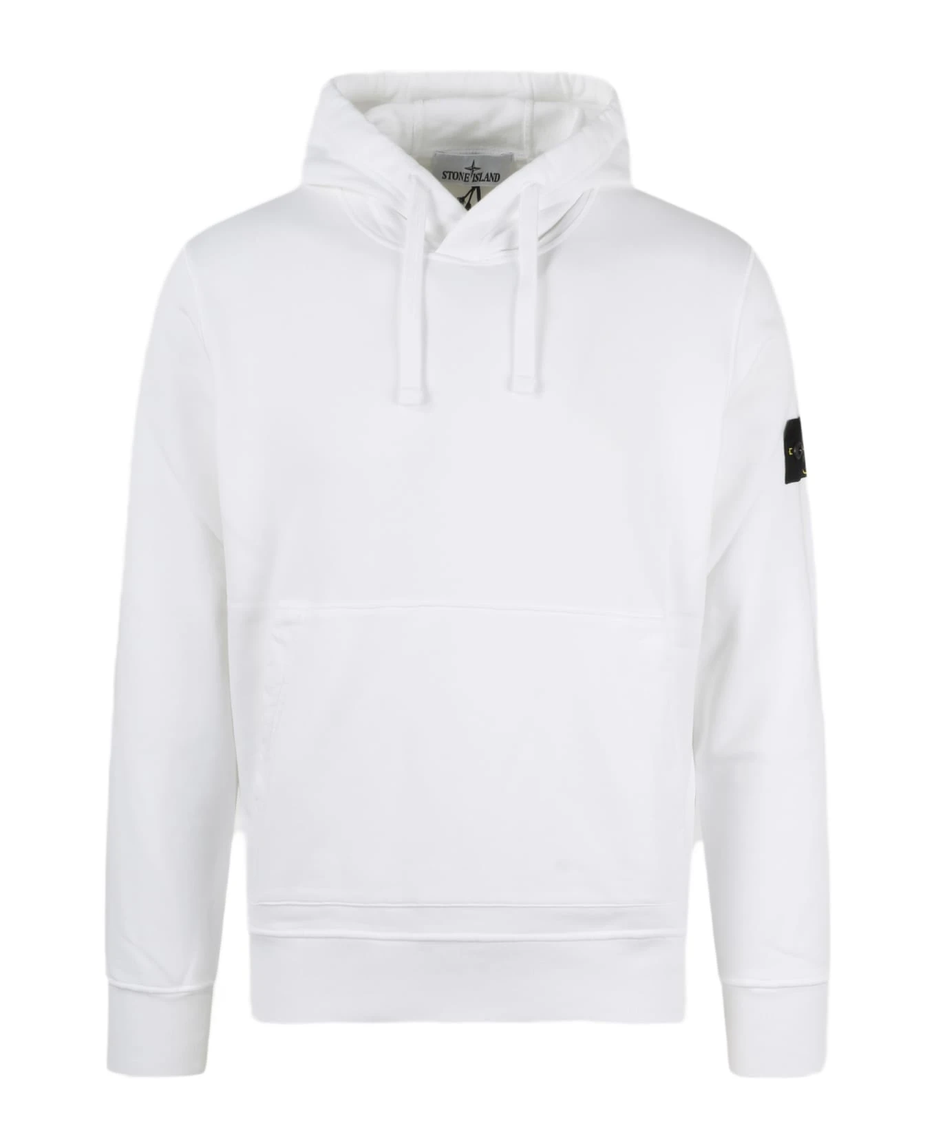 Stone Island Logo Hooded Sweatshirt 1 Stone Island Logo Hooded Sweatshirt