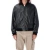 Dolce & Gabbana Bomber Leather Jacket