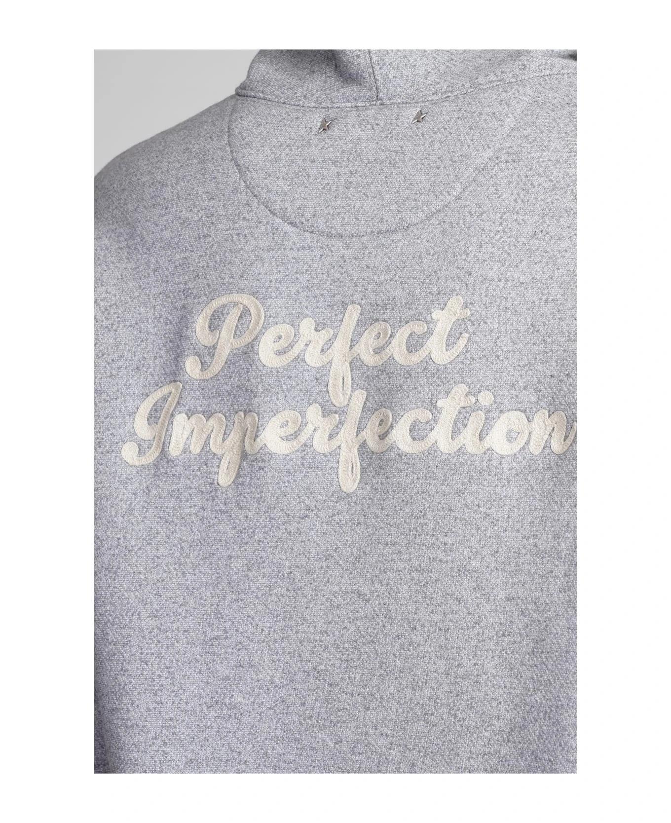 Golden Goose Sweatshirt In Grey Cotton 5 Golden Goose Sweatshirt In Grey Cotton - Image 5