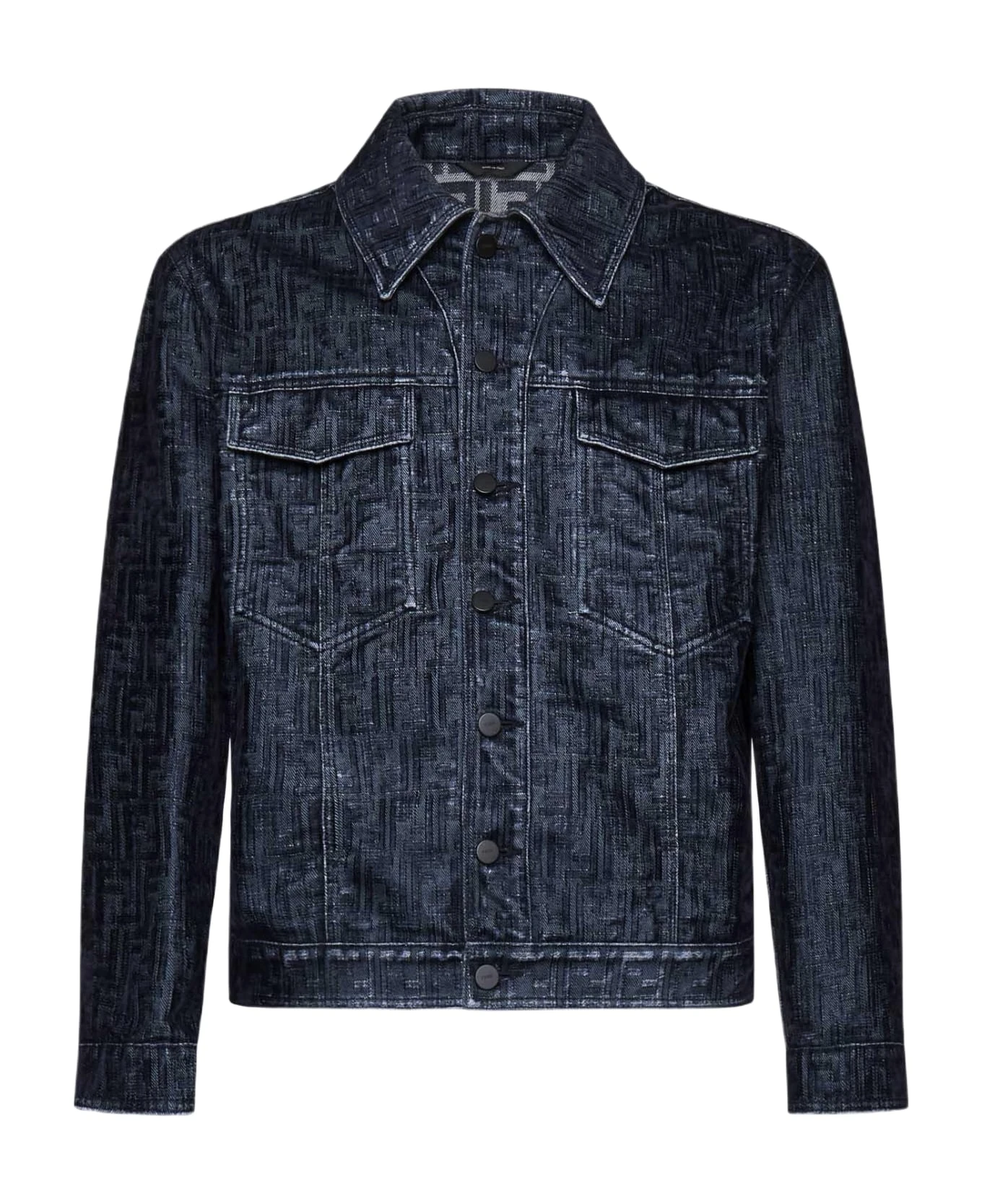 FENDI Ff Denim Jacket 1 FENDI Ff Denim Jacket