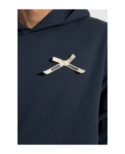 Jacquemus Bow Logo Detailed Hoodie -Classic Men Wear Store c72455565bc12cb999acd6fbe58d32bb