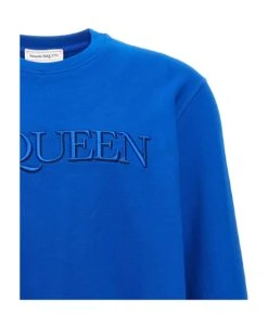 Alexander McQueen Logo Embroidered Sweatshirt -Classic Men Wear Store c9d0b6828b90843954c35c780d456356