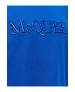 Alexander McQueen Logo Embroidered Sweatshirt -Classic Men Wear Store d09d1485d6b0a3c383abfc07b43a785a