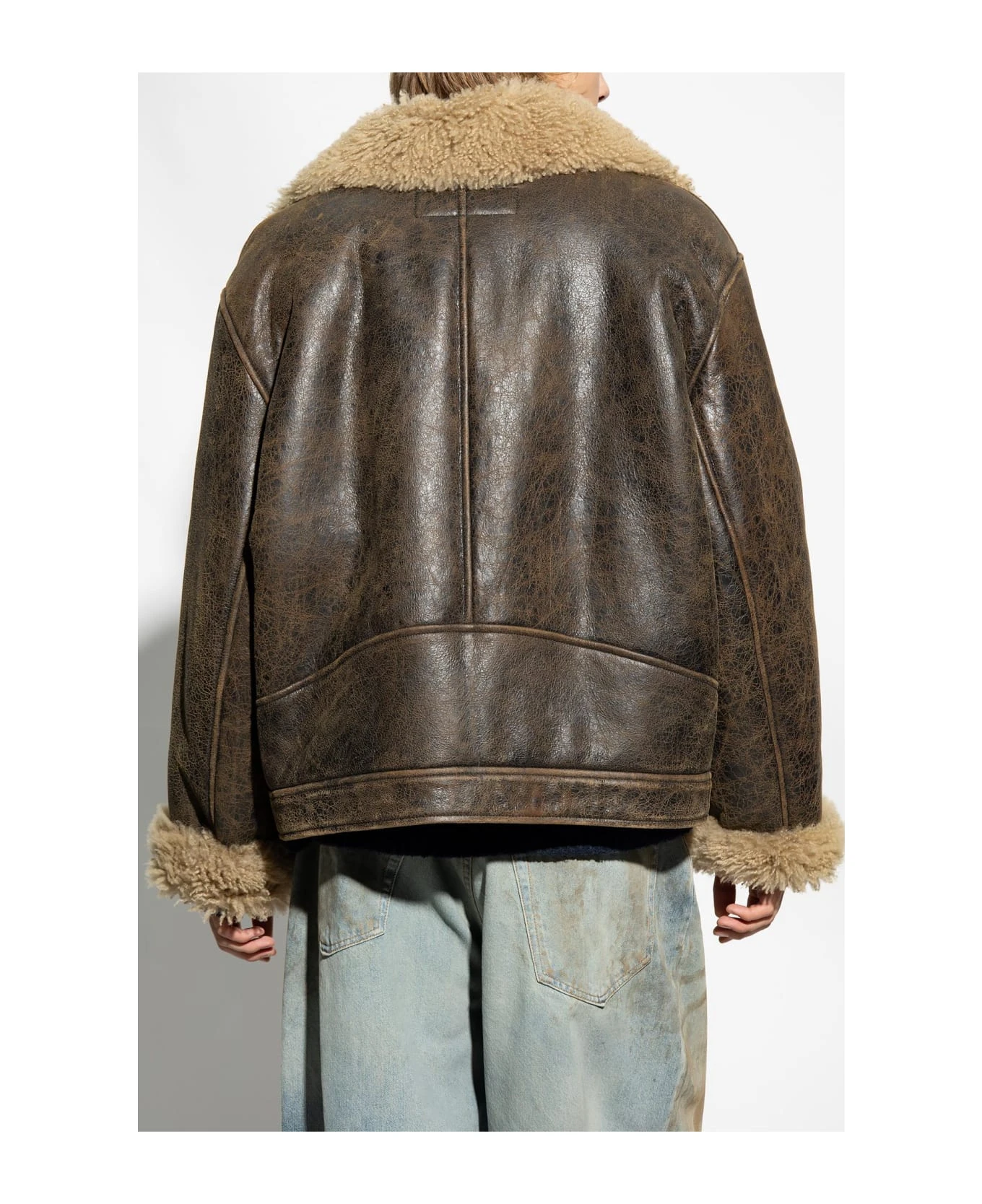 Acne Studios Leather Jacket With Logo 2 Acne Studios Leather Jacket With Logo - Image 2