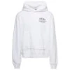 Amiri 'arts District' White Hoodie With Logo Print In Cotton Man