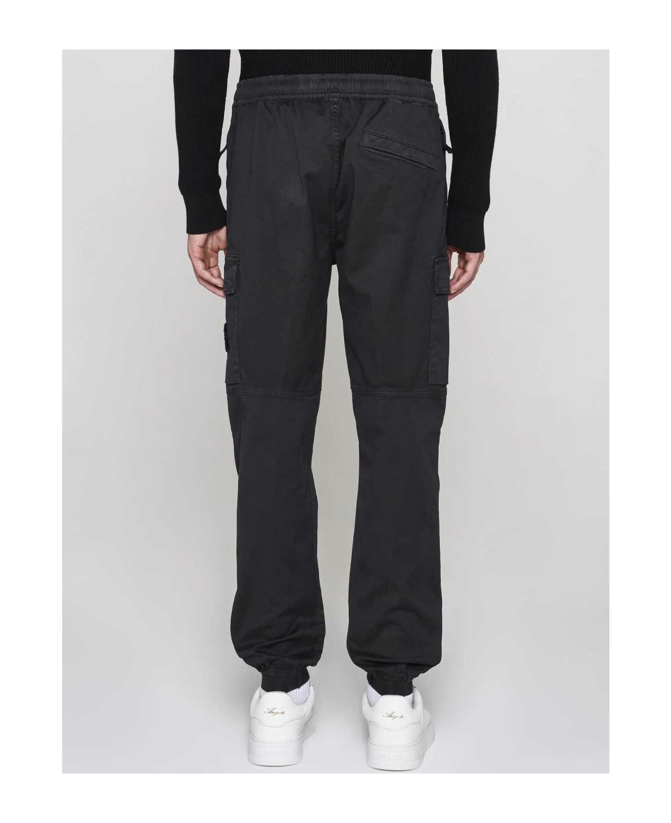 Stone Island Stretch Cotton Cargo Pants 4 Stone Island Stretch Cotton Cargo Pants - Image 4