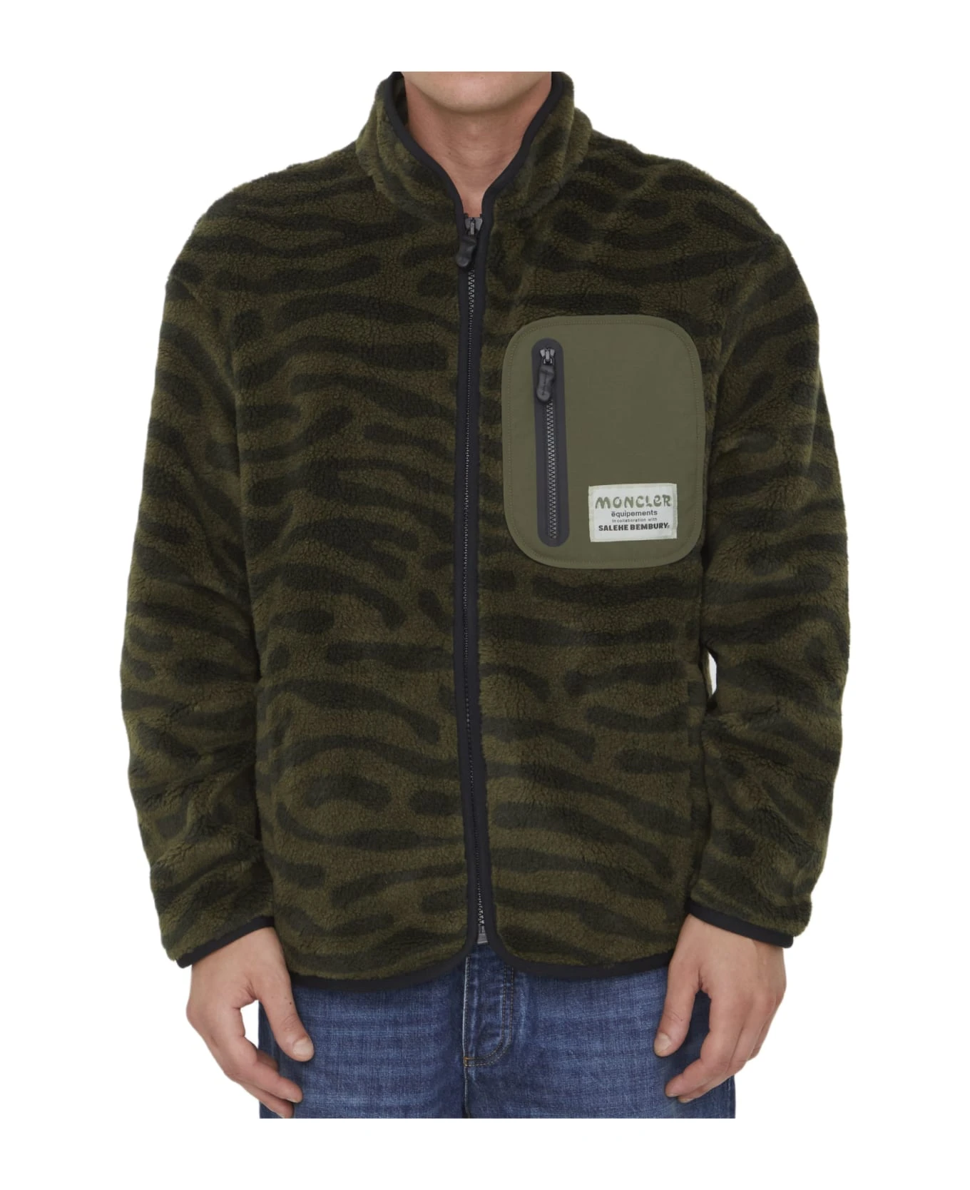 Teddy Zip-up Sweatshirt