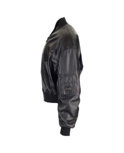 Dolce & Gabbana Black Faux Leather Jacket -Classic Men Wear Store ed4befa294c017f6182072fc81d0d2a6