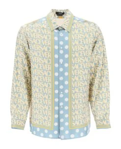 Silk Versace Allover Shirt