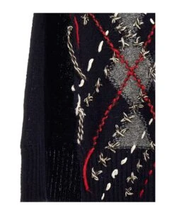 Maison Margiela Argyle Patterned Vest -Classic Men Wear Store fc89124f9ea6487a748485cdaf37d825